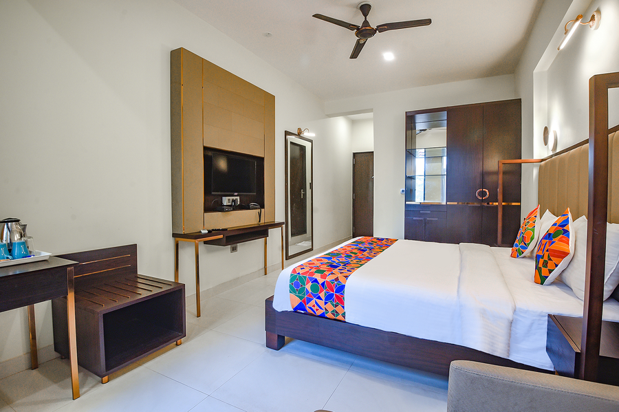 fabhotel prime infantaria comfort with pool calangute beach 500m from calangute beach
