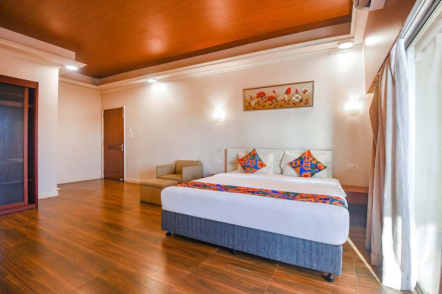 fabhotel prime infantaria comfort with pool calangute beach 500m from calangute beach