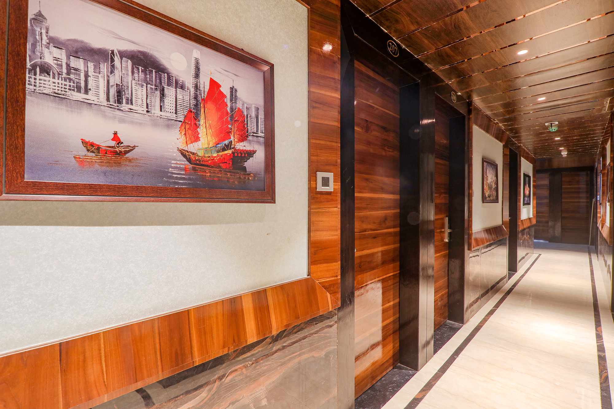 super townhouse oak csjmu kanpur formerly shree dev villa