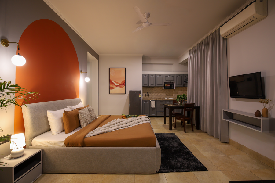 bedchambers serviced apartments sushant lok