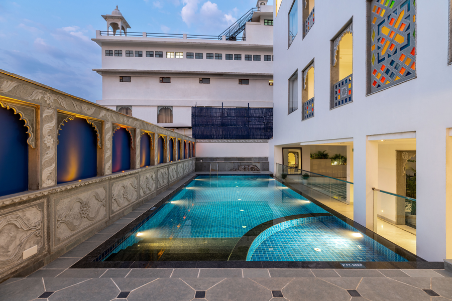 Maan Vilas | Swimming Pool | Boutique Hotel In Udaipur,Near Lake Pichola,4 star