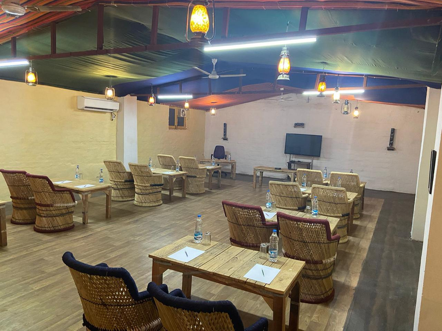 arise rustic village resort manesar