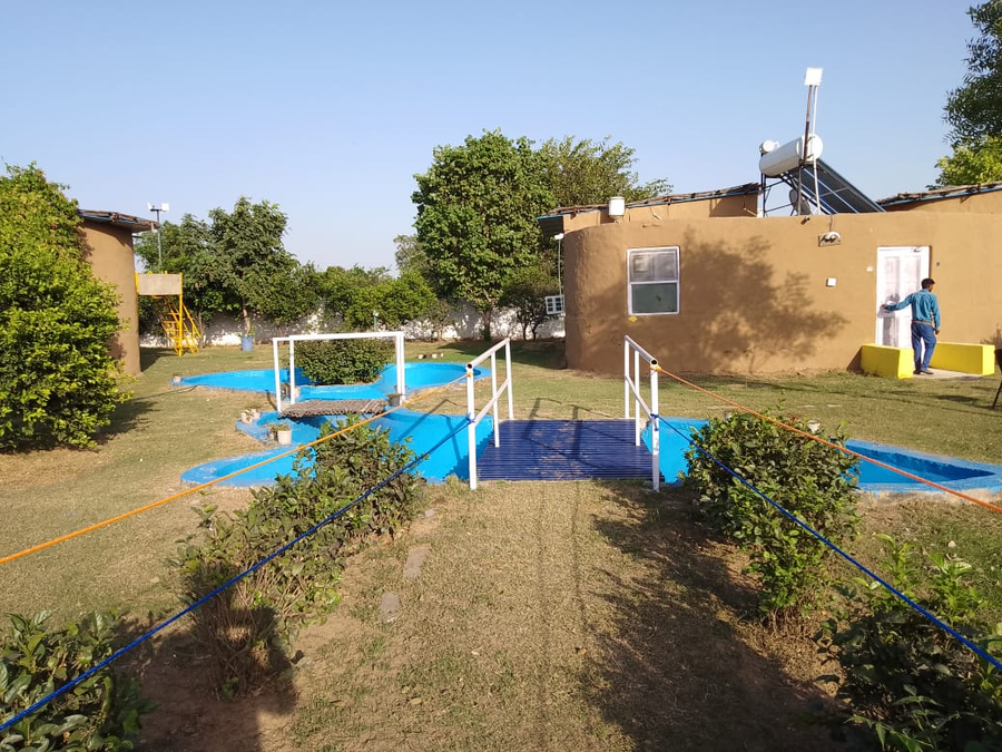 arise rustic village resort manesar
