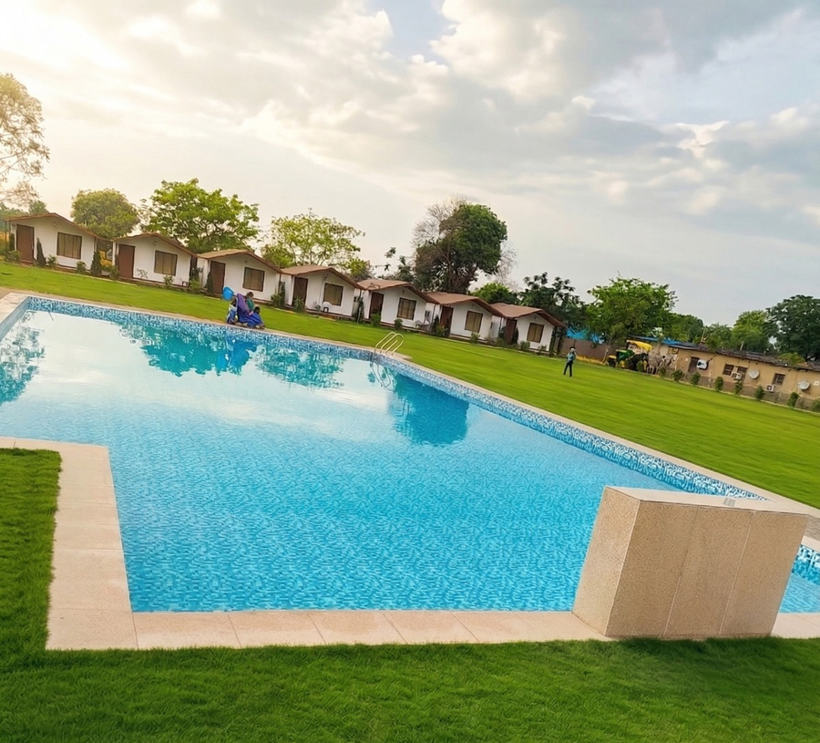 arise rustic village resort manesar