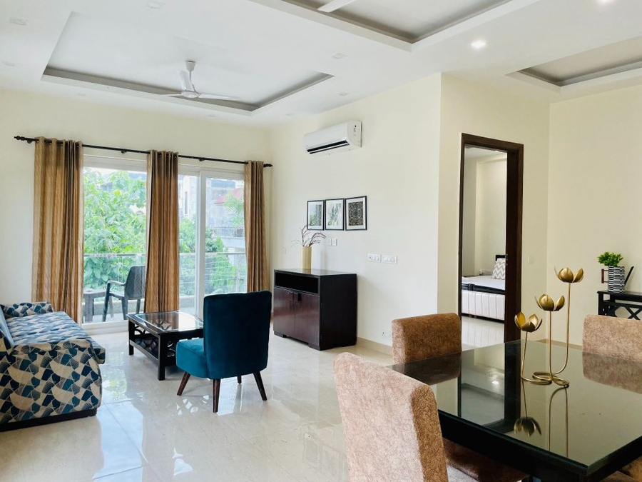 olive service apartment dlf cyber city