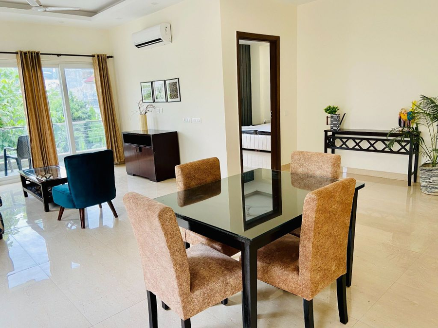 olive service apartment dlf cyber city