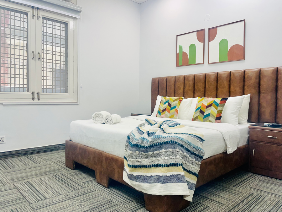 olive service apartment dlf galleria