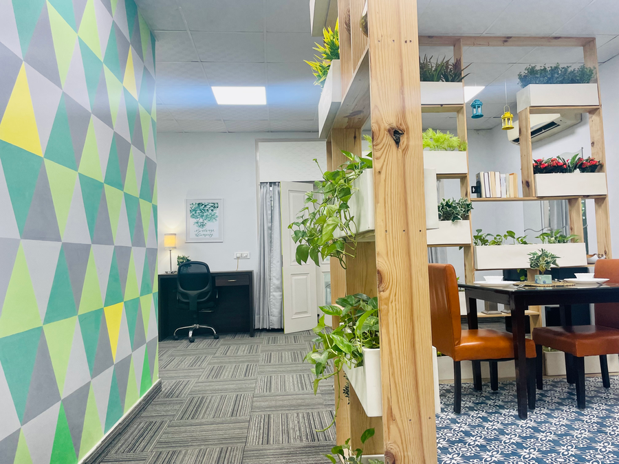 olive service apartment dlf galleria