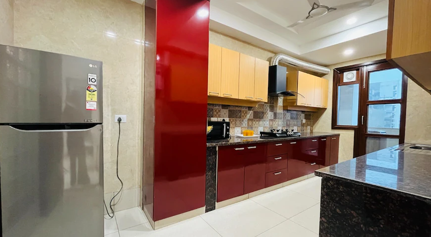 olive service apartment dlf galleria