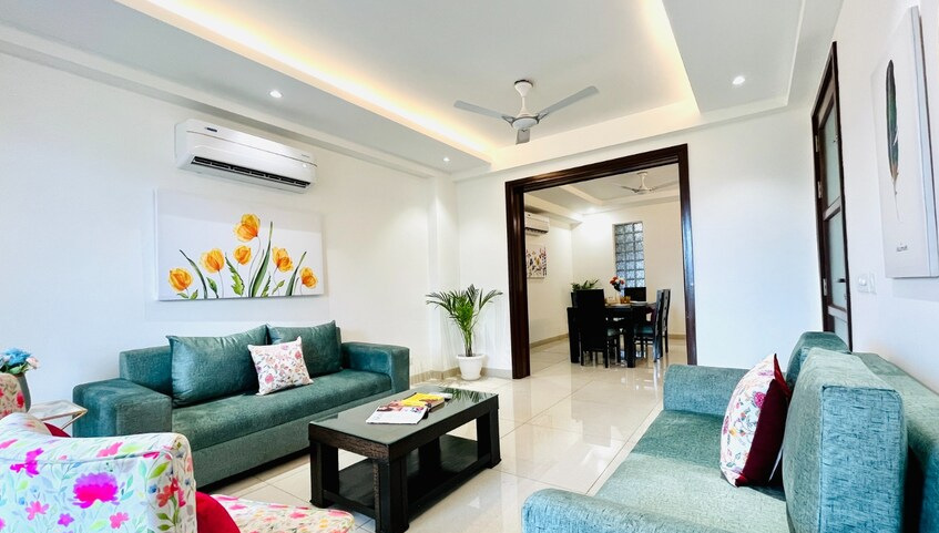 olive service apartment dlf galleria