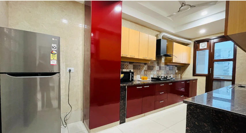 olive service apartment dlf galleria