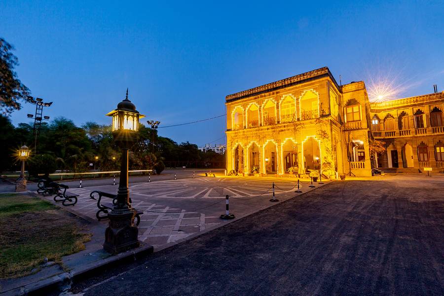 Nilambag Palace Hotel,Rajkot Road, Nilambaug Circle, Nilambaug, Bhavnagar, Gujarat 364002,4 star