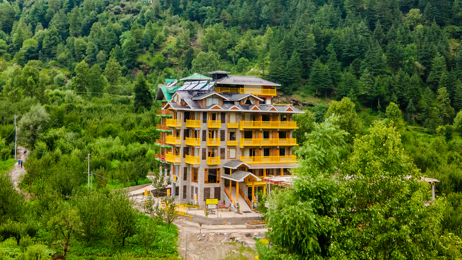 The Hosteller Old Manali, Manu Temple,Manali,3 star