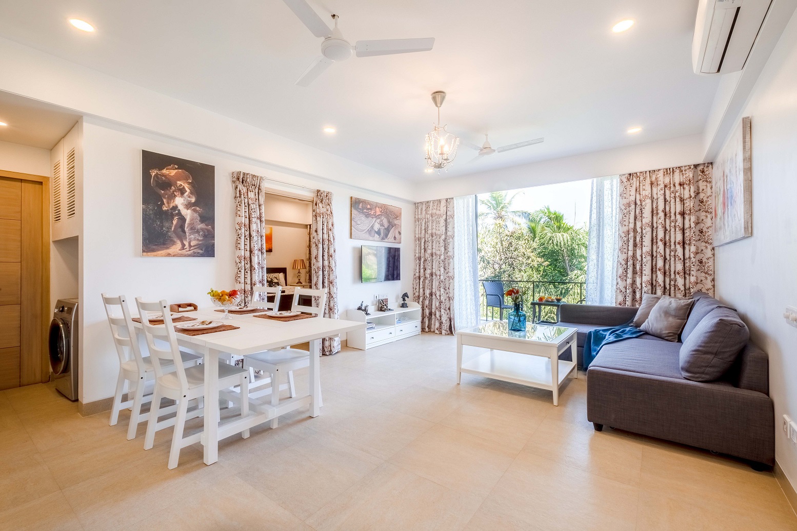 Elegant 1 Bedroom Apartment In Candolim By Tisya Stays