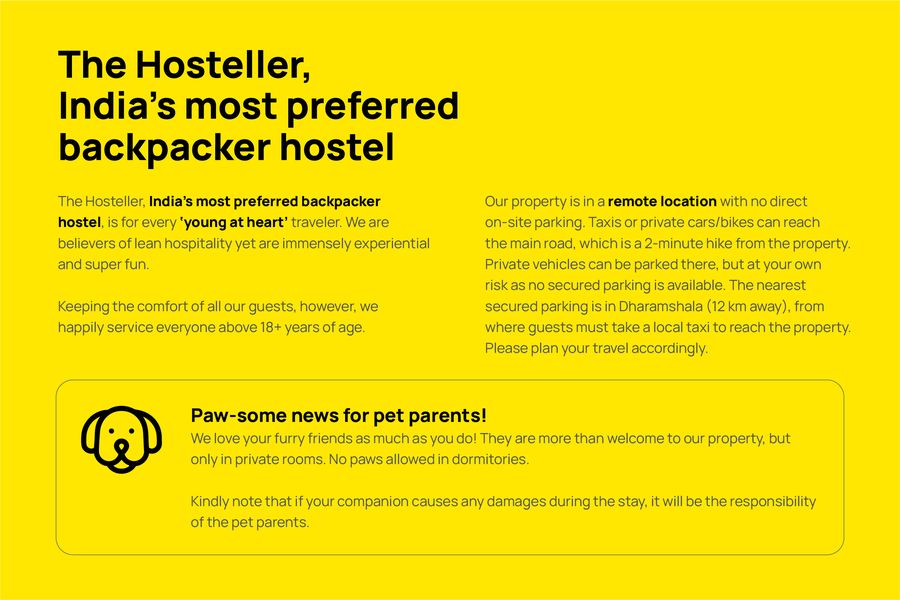 the hosteller rishikesh upper tapovan