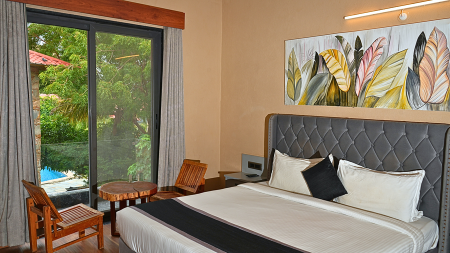 the divine hills resort suites with private pool near iim udaipur