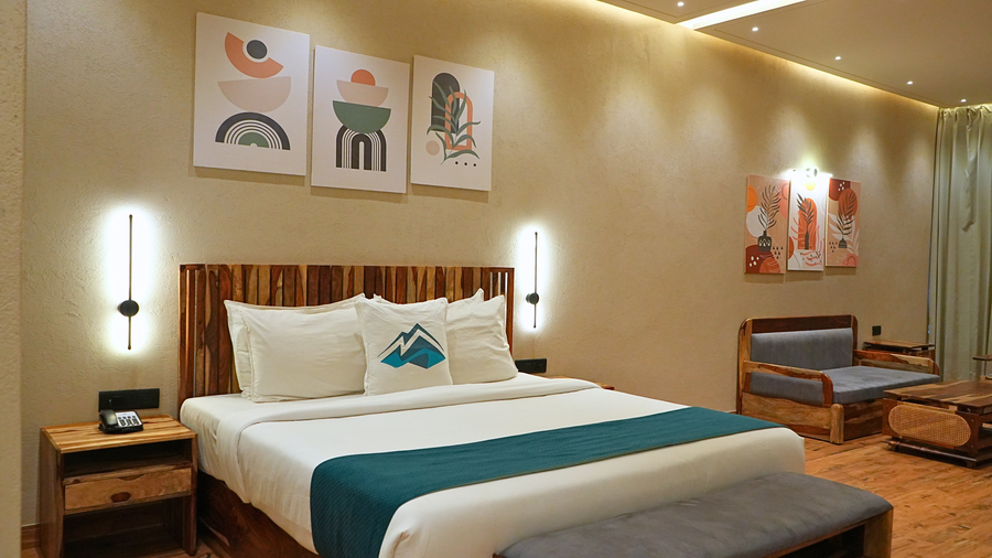 the divine hills resort suites with private pool near iim udaipur
