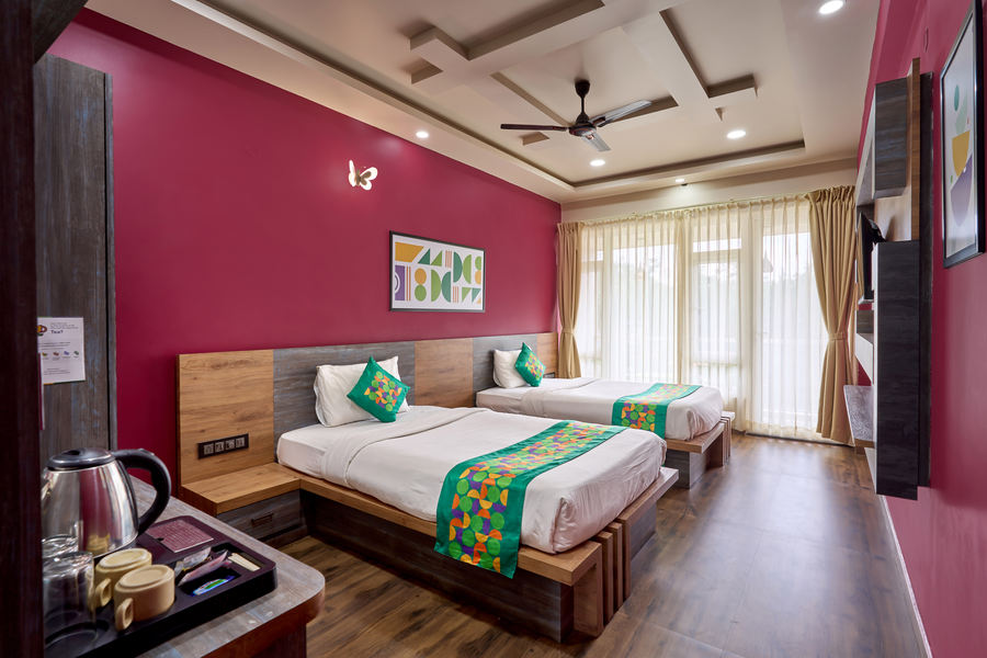 treebo sky vista suites with hill view