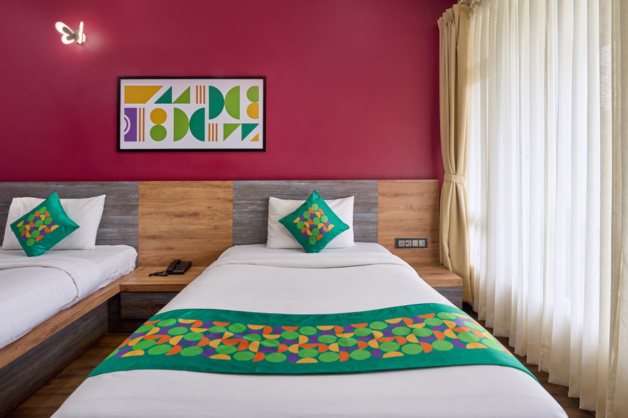 treebo sky vista suites with hill view