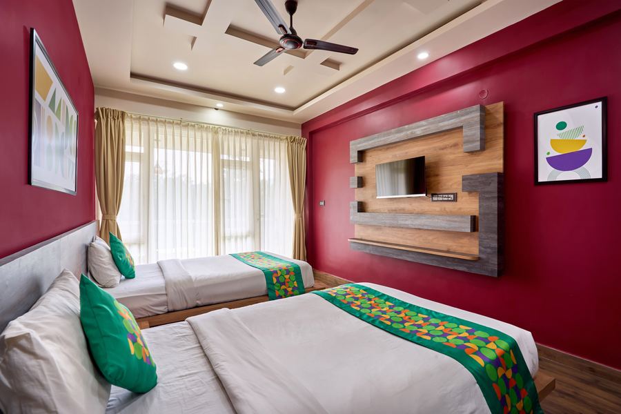treebo sky vista suites with hill view