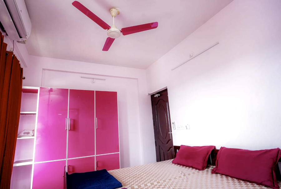 2 bhk furnished flat 200m to guruvayoor temple