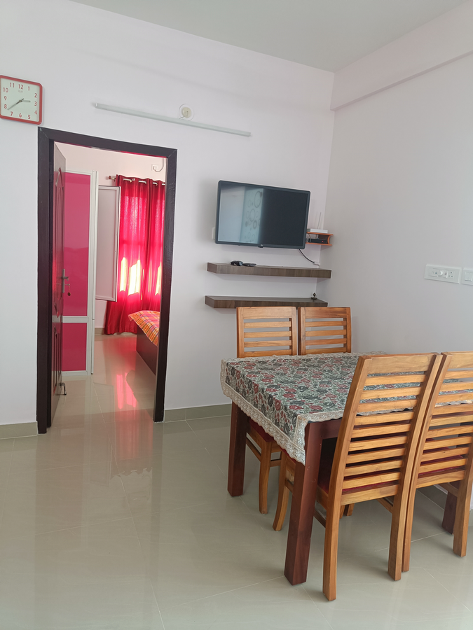 2 bhk furnished flat 200m to guruvayoor temple