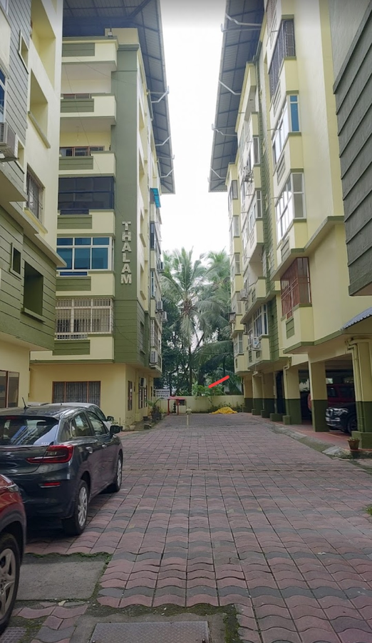 2 bhk furnished flat 200m to guruvayoor temple