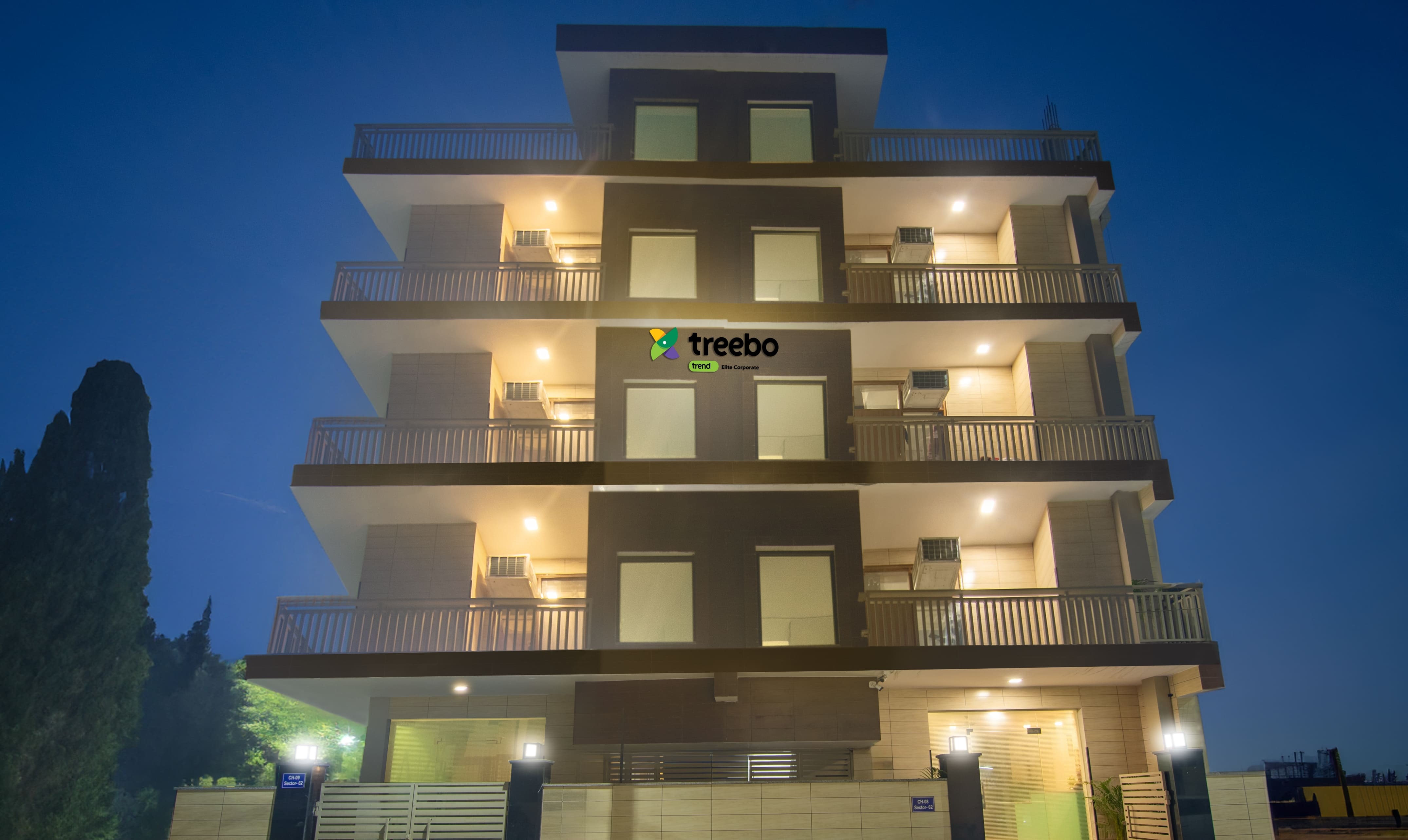 Treebo Elite Corporate, Sector 62,Electronic City-Sector 62,3 star
