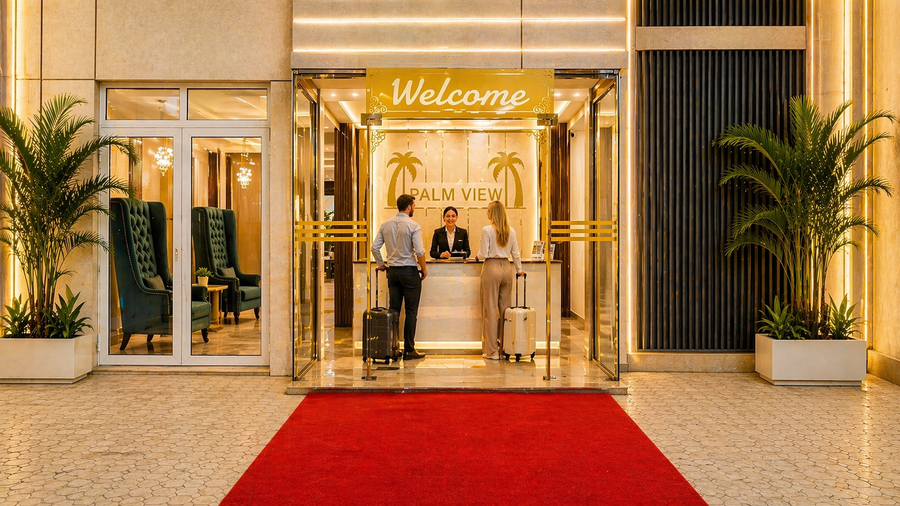 hotel palm view by jmd group