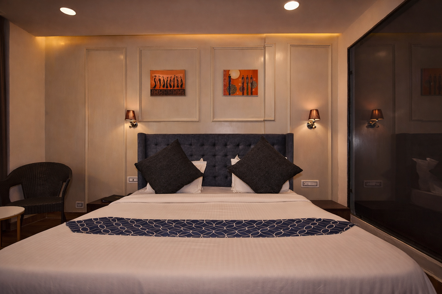 ah grand villa hotel near dalai lama temple