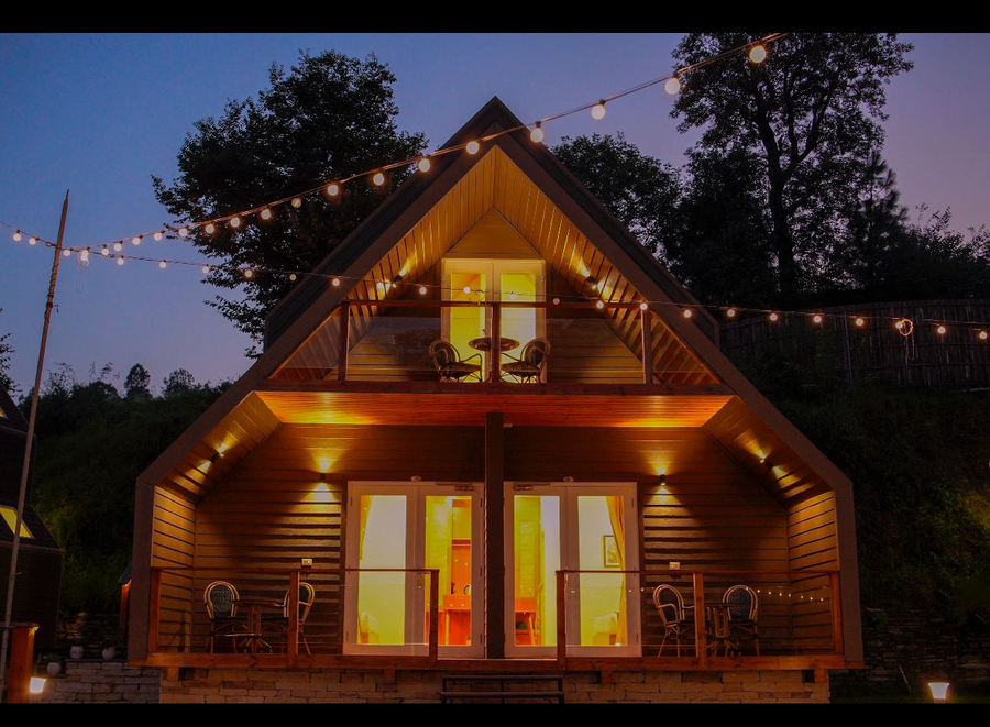 samsara luxury cottages and spa chail