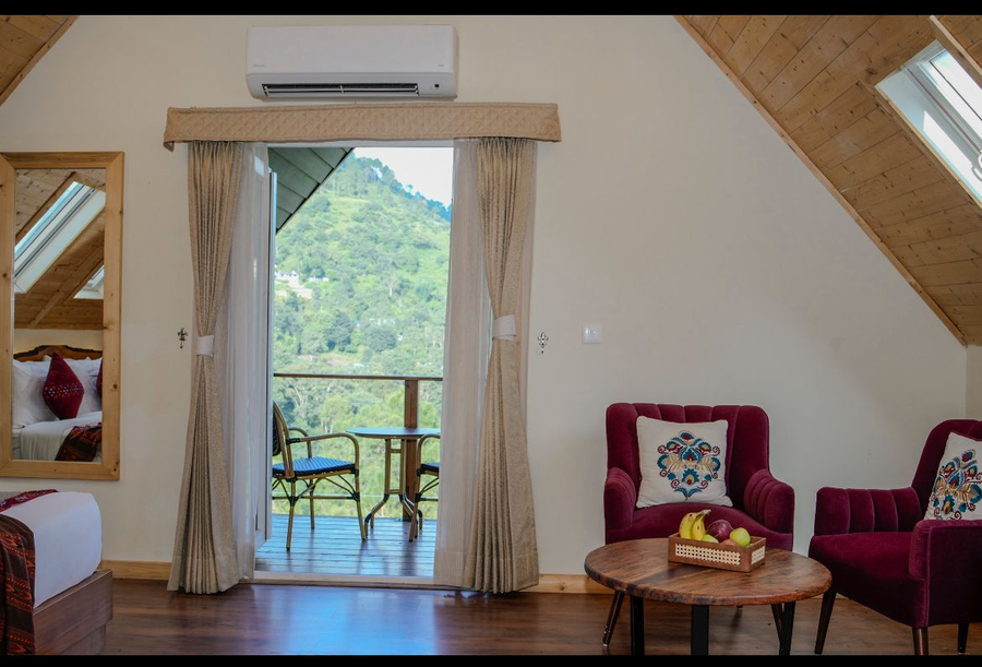 samsara luxury cottages and spa chail