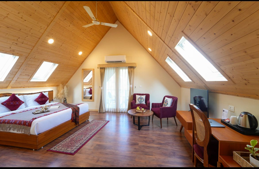 samsara luxury cottages and spa chail