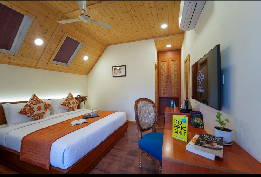 samsara luxury cottages and spa chail