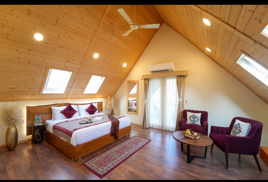 samsara luxury cottages and spa chail