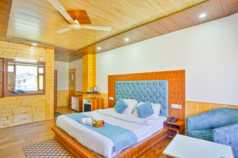 nirvana hills balcony with mountain view hotel