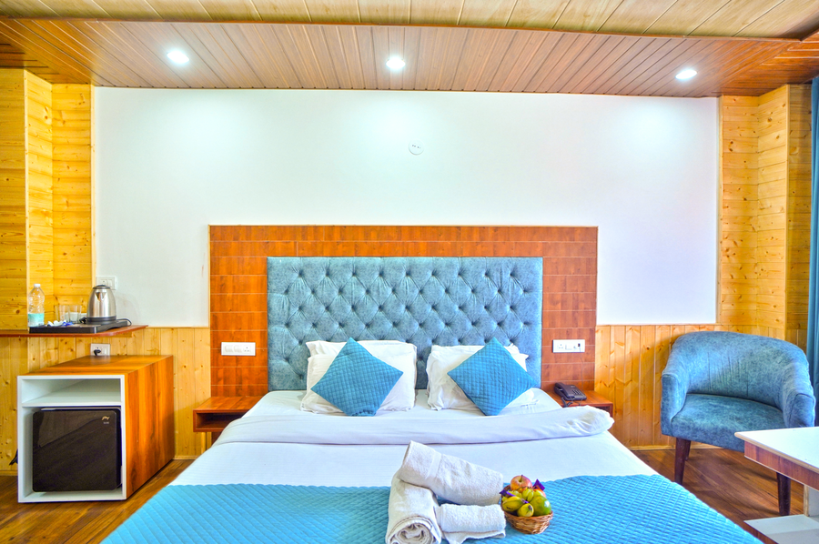 nirvana hills balcony with mountain view hotel