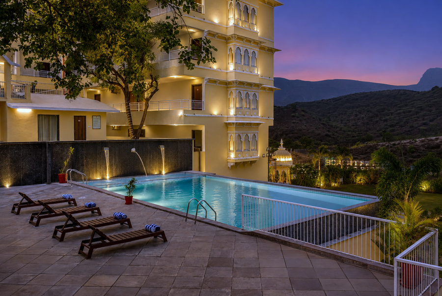 Mewar Palace Luxury Resort & Private Pool Villas - Udaipur,Kaya,4 star