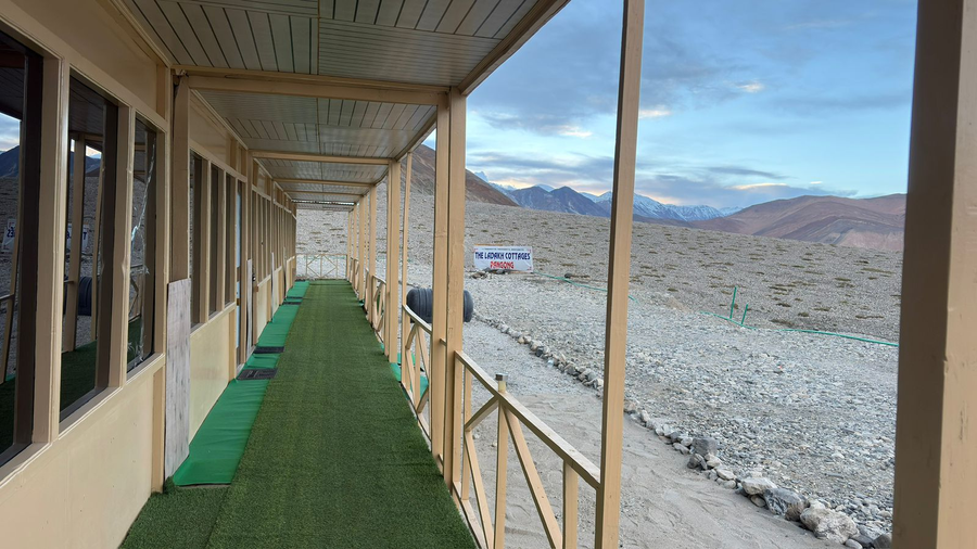 the ladakh cottage pangong
