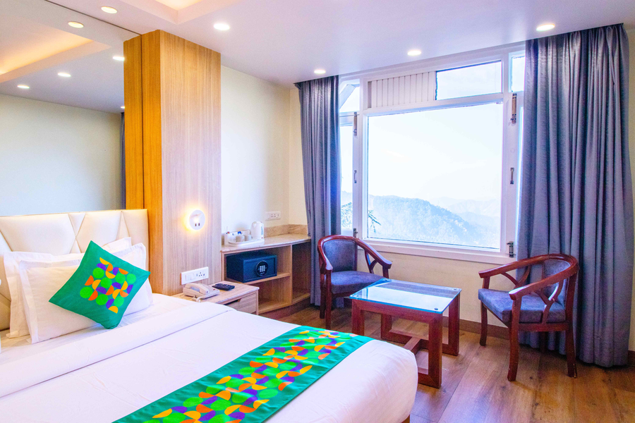 treebo varuna with mountain view