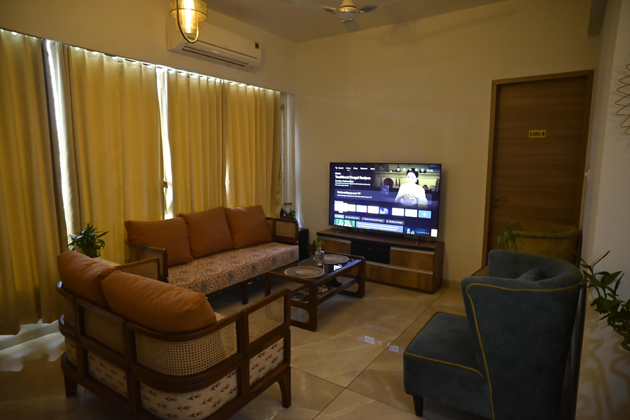 sparks fly serviced apartments kharghar