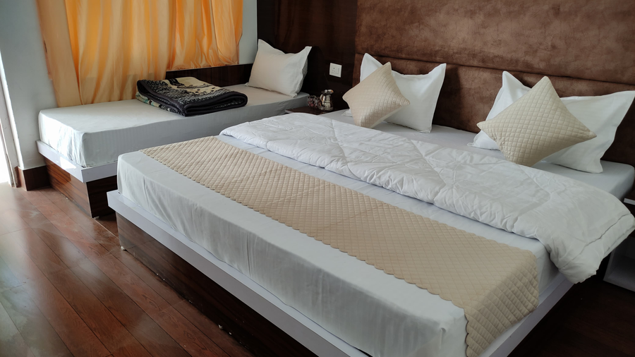 shri ganga river view rutu guest house