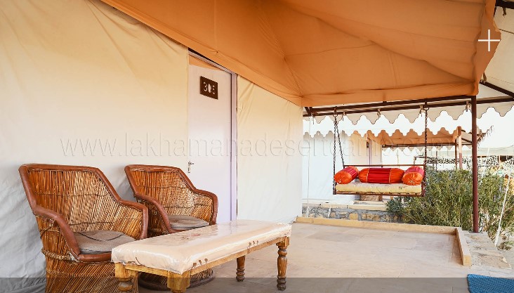 lakhmana desert camp with swimming pool