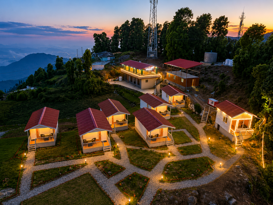 the grand view resort buranskhanda dhanaulti