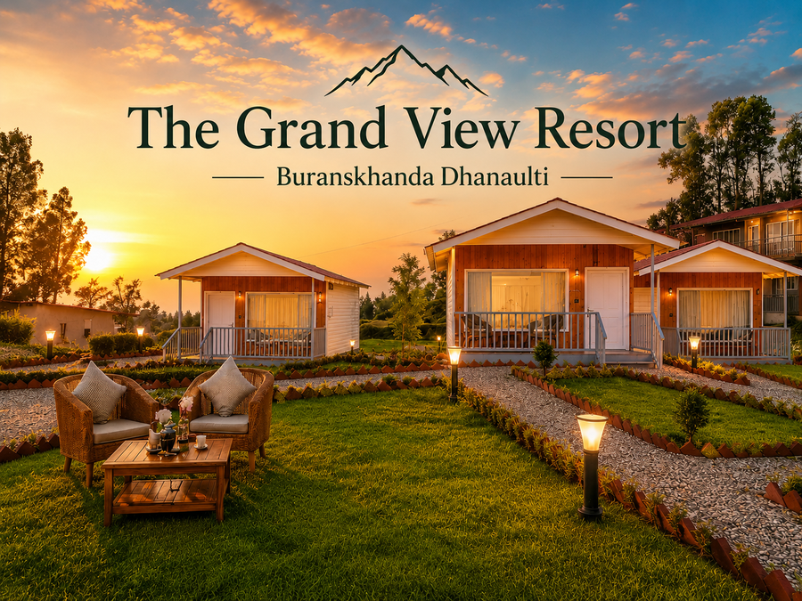 The Grand View Resort Buranskhanda Dhanaulti, 66.1 Km From City Centre>>Burans Khanda, Dhanaulti ,3 star
