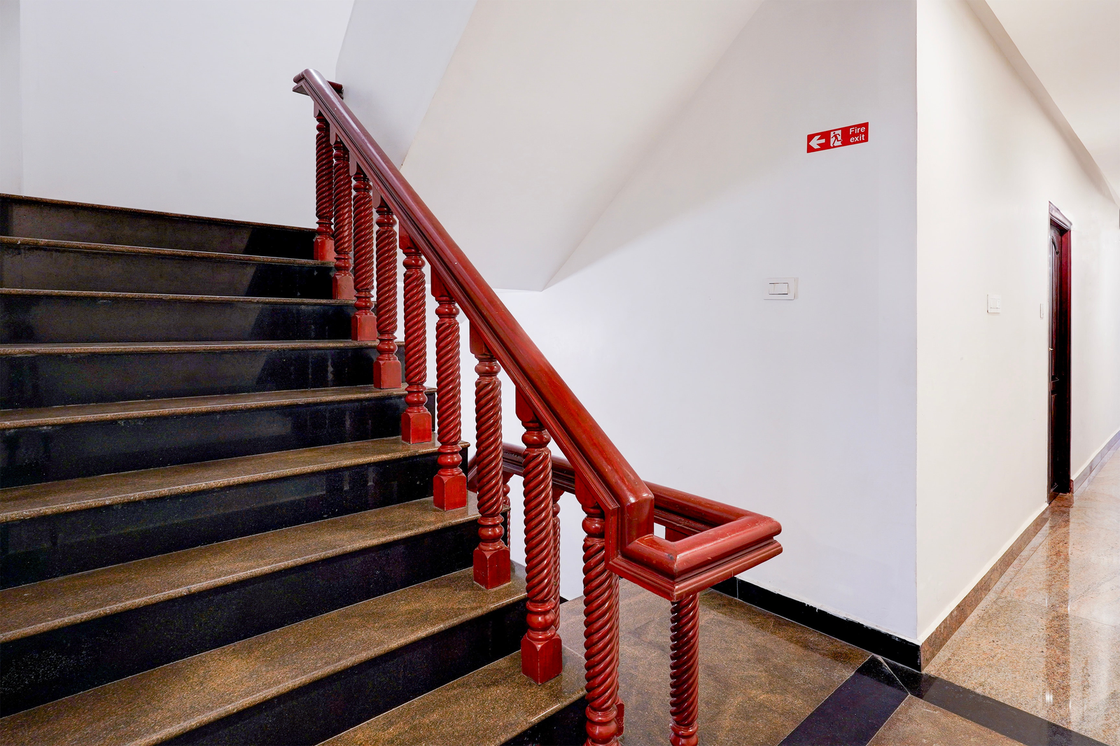 super townhouse white town near rock beach