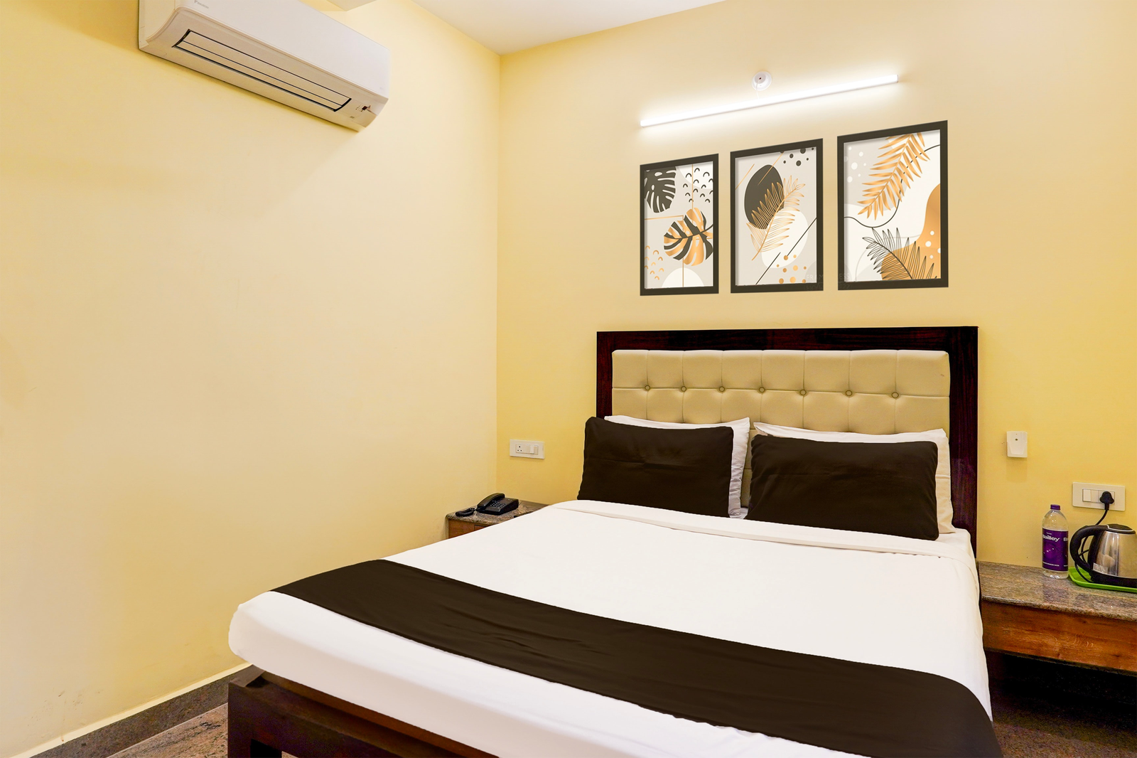 super townhouse white town near rock beach