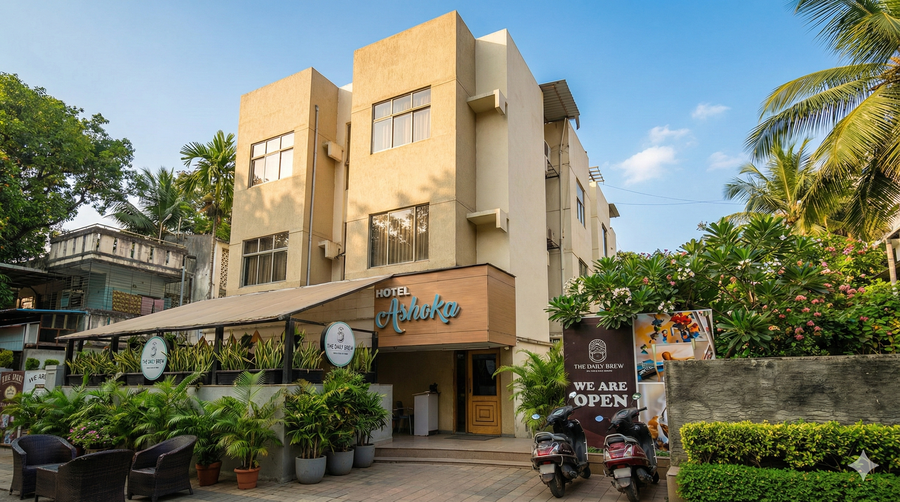 Hotel Ashoka,Sadashiv Chamber, A Wing, 326, New Nana Peth, Rasta Peth, Pune, Maharashtra 411002,2 star