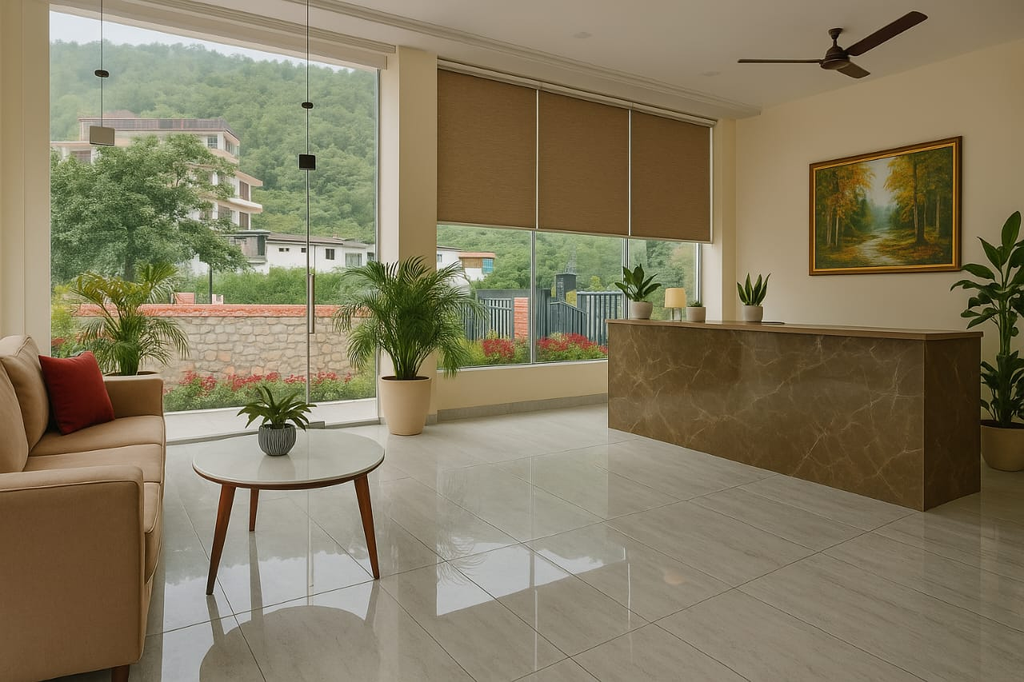 qcent woods spa resort rishikesh