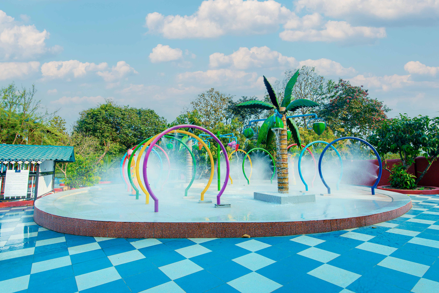 treebo green village resort with pool